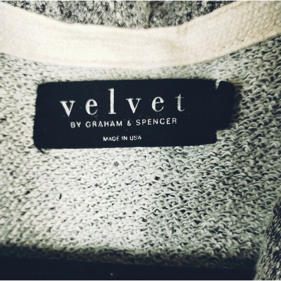 VTG Cardigan Size XL Long Sleeve Button Shawl Collar Pockets Grey Soft Cozy - Picture 7 of 11